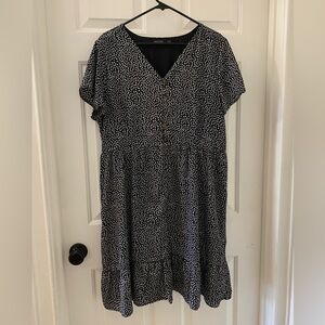 Mikarose Black and White dress